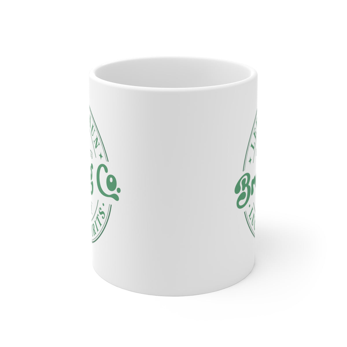 Brewing Lucky Spirits Mug 11oz